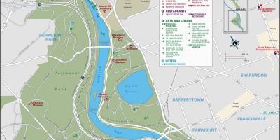 Карта фэрмаунт парк Філадэльфіі